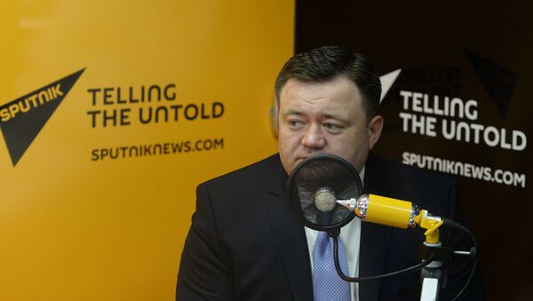 El director general del Centro de Exportaciones de Rusia, Piotr Fradkov - Sputnik Mundo
