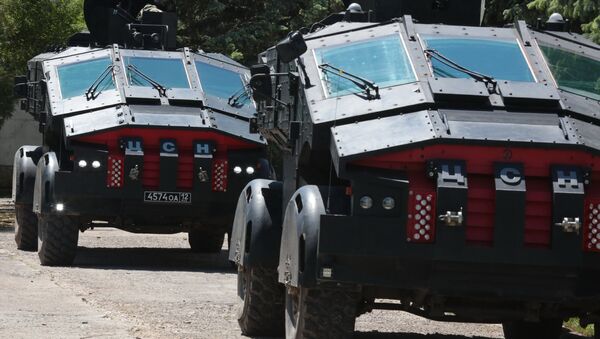Nuevos vehículos blindados del Centro de Operaciones Especiales del FSB ruso - Sputnik Mundo