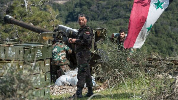 Ejército sirio en la provincia de Idlib - Sputnik Mundo