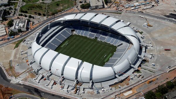 Estadio Arena das Dunas en Brasil - Sputnik Mundo