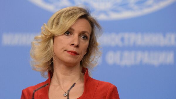 María Zajárova, portavoz del Ministerio de Relaciones Exteriores de Rusia - Sputnik Mundo