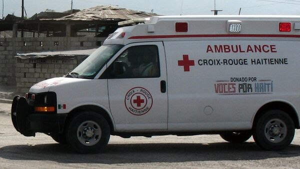 Ambulancia de Haití - Sputnik Mundo