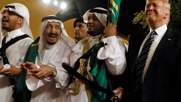 Donald Trump en el marco de su visita a Arabia Saudí - Sputnik Mundo