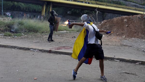 Manifestaciones de Venezuela - Sputnik Mundo