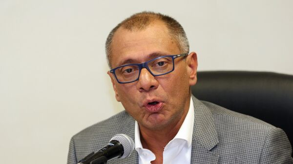 Jorge Glas, ex vicepresidente de Ecuador (archivo) - Sputnik Mundo