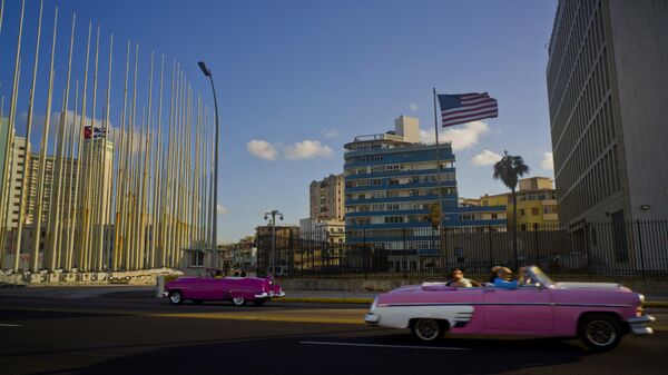 Embajada de EEUU en la Habana, Cuba (archivo) - Sputnik Mundo