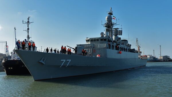 Прибытие отряда кораблей Военно-морских сил Ирана в порт Махачкалы - Sputnik Mundo