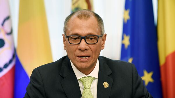 Jorge Glas, el exvicepresidente de Ecuador - Sputnik Mundo