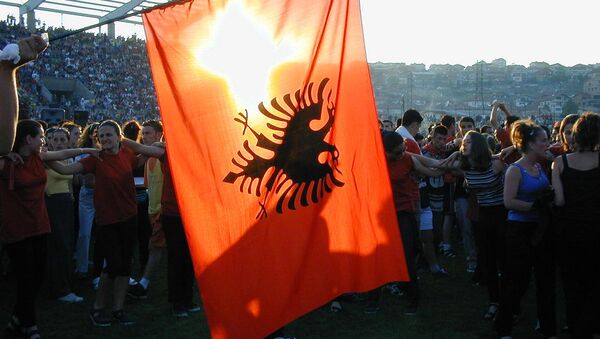 Bandera de Albania - Sputnik Mundo