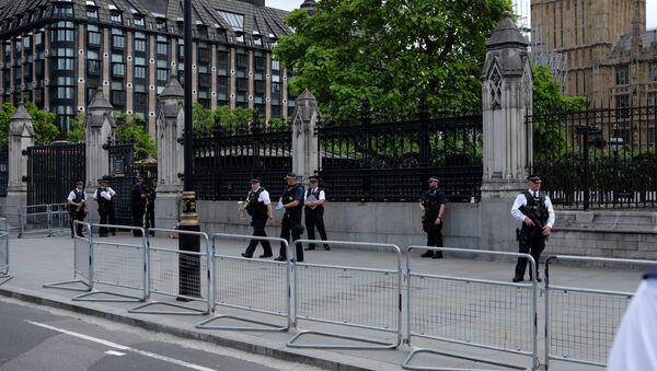 Detención de un hombre armado cerca del Parlamento del Reino Unido - Sputnik Mundo