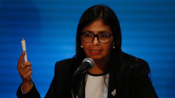 Delcy Rodríguez, vicepresidenta de Venezuela - Sputnik Mundo