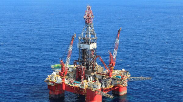 Plataforma petrolífera en Golfo de México (archivo) - Sputnik Mundo