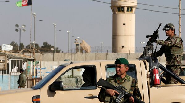 Militares afganos en Kabul - Sputnik Mundo