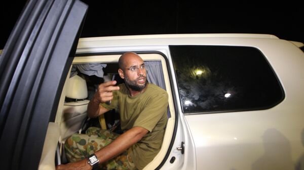 Saif Islam Gadafi, hijo del exlíder libio Muamar Gadafi (archivo) - Sputnik Mundo