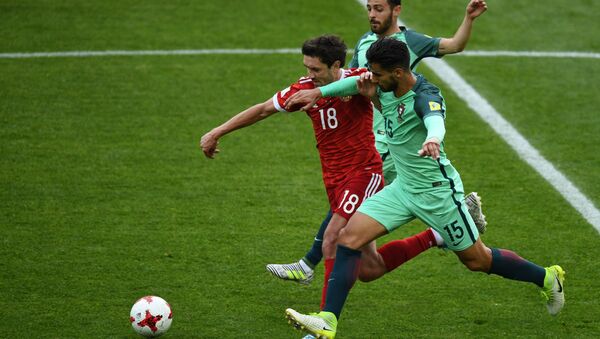 Rusia - Portugal durante la Copa Confederaciones 2017 - Sputnik Mundo