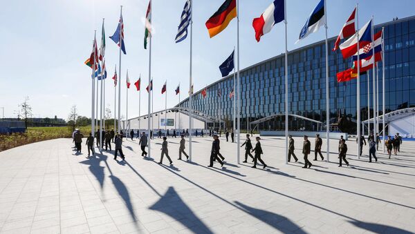 Las oficinas centrales de la OTAN en Bruselas - Sputnik Mundo