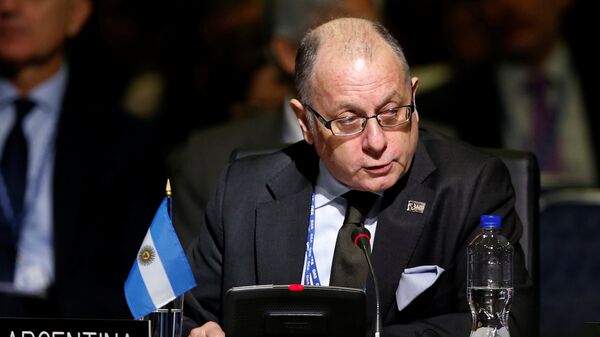 Jorge Faurie, nuevo ministro de Relaciones Exteriores de Argentina (archivo) - Sputnik Mundo