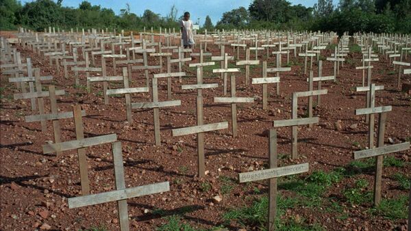 Las tumbas de las víctimas del genocidio ruandés - Sputnik Mundo