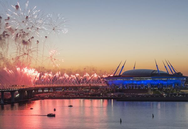 La magnífica ceremonia de clausura de la Copa Confederaciones 2017 - Sputnik Mundo
