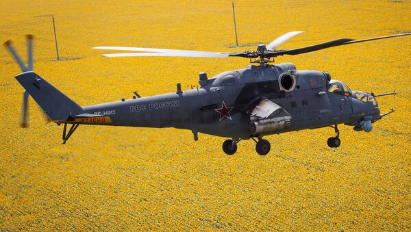 El helicóptero Mi-35M está destinado a las operaciones de combate contra vehículos de un potencial enemigo. Además, puede ser empleado en asaltos, apoyo a tropas terrestres, evacuación de heridos del campo de batalla y transporte de mercancías. - Sputnik Mundo