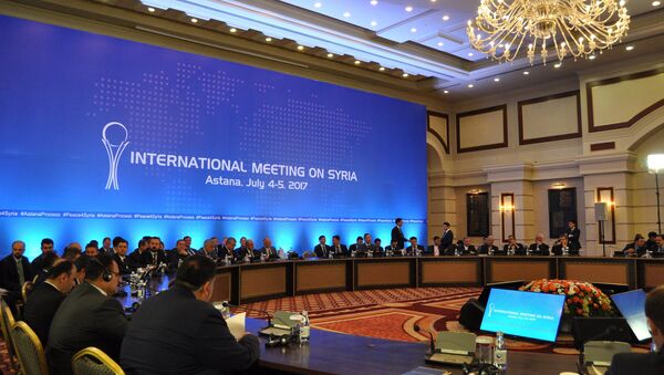 Consultas de Siria en Astaná - Sputnik Mundo