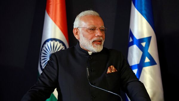 El primer ministro indio Narendra Modi - Sputnik Mundo