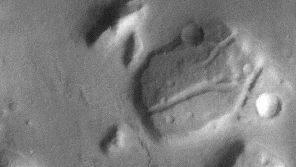 La  'cabeza de dinosaurio' en la superficie de Marte - Sputnik Mundo
