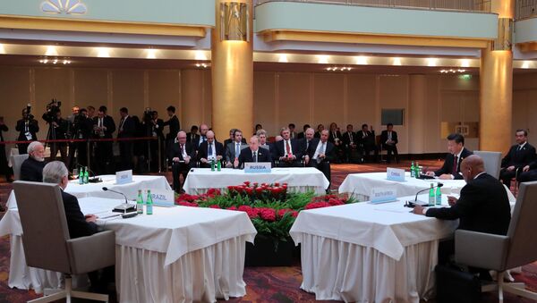 La cumbre de los BRICS en Hamburgo - Sputnik Mundo