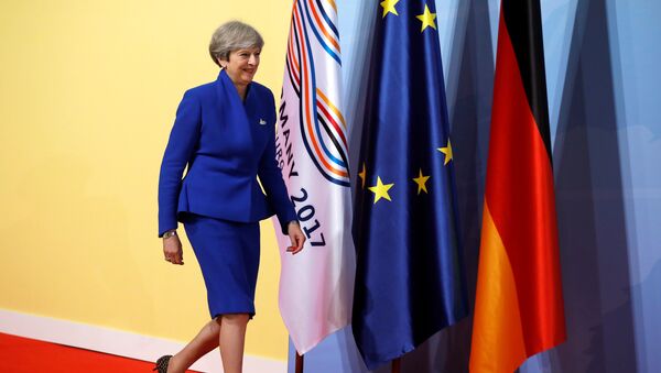 Theresa May, primera ministra de el Reino Unido (archivo) - Sputnik Mundo