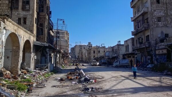 Situación en Alepo, Siria (archivo) - Sputnik Mundo