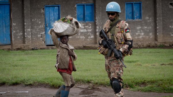 Pacificador de la ONU en Congo - Sputnik Mundo