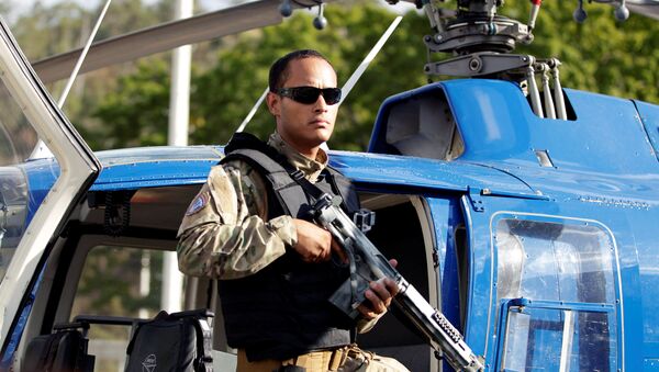 Óscar Pérez, piloto del helicóptero que atacó el Tribunal Supremo de Venezuela (archivo) - Sputnik Mundo