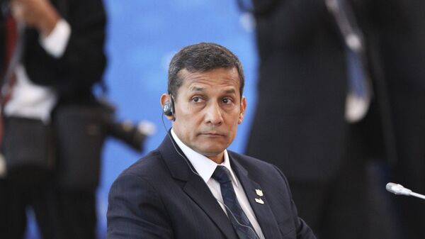 El expresidente de Perú Ollanta Humala  - Sputnik Mundo