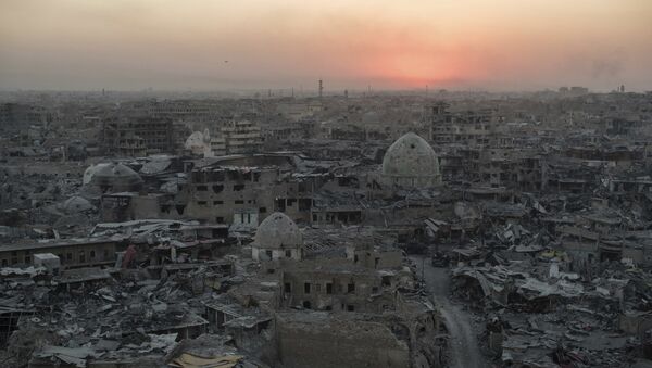 Zona oeste de Mosul, en Irak (archivo) - Sputnik Mundo