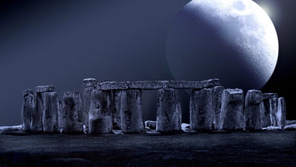 Stonehenge, monumento megalítico tipo crómlech (ilustración) - Sputnik Mundo