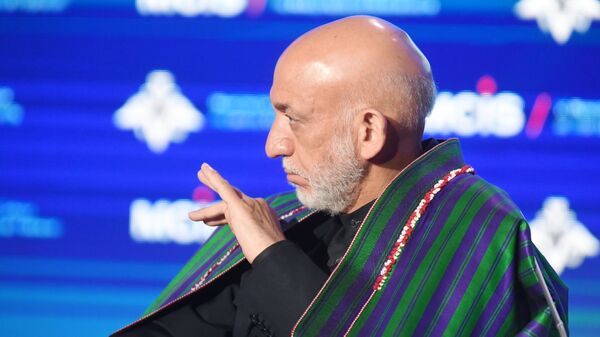 Hamid Karzai, expresidente afgano - Sputnik Mundo