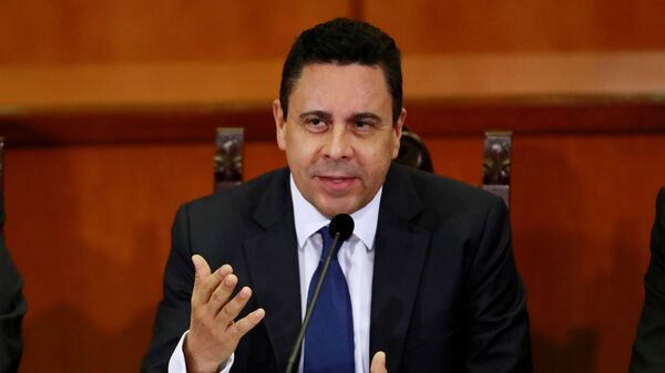 Samuel Moncada, ministro venezolano de Exteriores - Sputnik Mundo