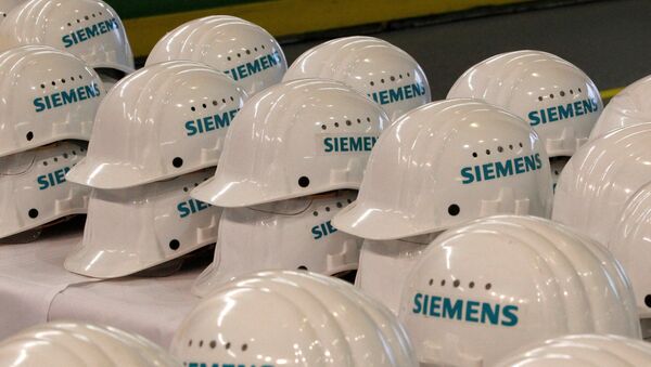 Logo de la compañía Siemens - Sputnik Mundo
