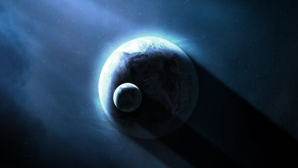 La Tierra y la Luna (imagen referencial) - Sputnik Mundo
