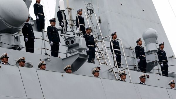 La fragata china Yuncheng llega al puerto de Baltíisk - Sputnik Mundo