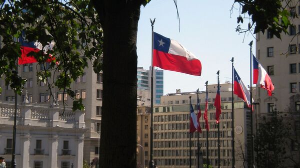 Bandera de Chile (archivo) - Sputnik Mundo