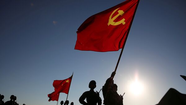 Desfile con motivo del 90 aniversario de la creación del Ejército Popular de Liberación de China. Zhurihe, 30 de julio de 2017. - Sputnik Mundo