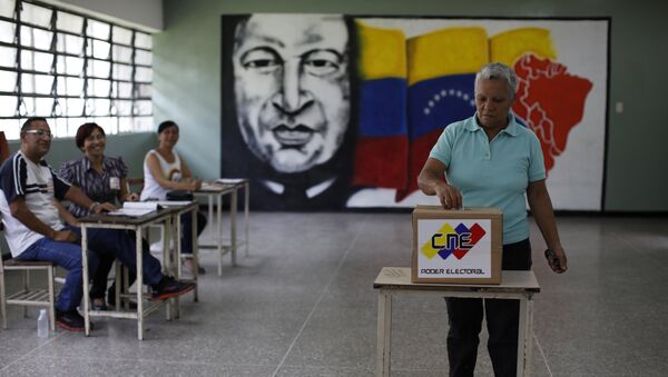 Votación en Venezuela (imagen referencial) - Sputnik Mundo