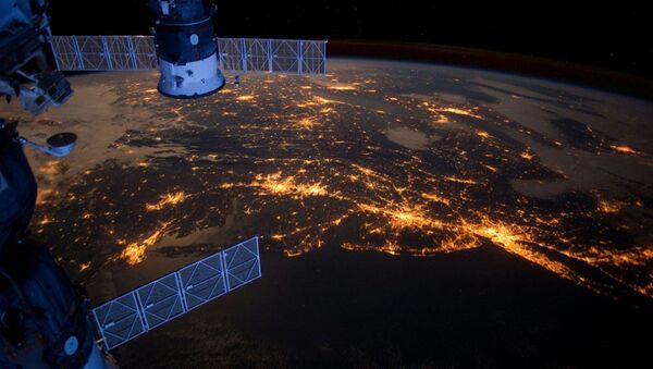 El planeta Tierra visto desde la Estación Espacial Internacional (archivo) - Sputnik Mundo
