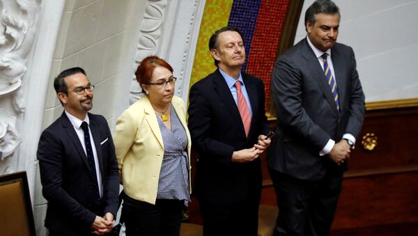 Los embajadores en Venezuela de Francia, México, Reino Unido y España - Sputnik Mundo