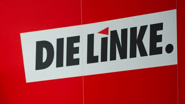 El logo del partido Die Linke (la Izquierda) - Sputnik Mundo