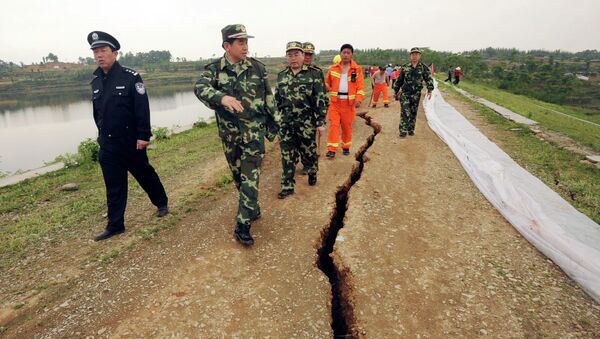 Terremoto en la provincia china de Sichuan (archivo) - Sputnik Mundo