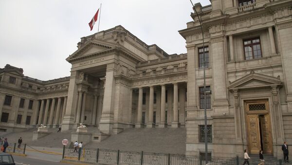 Palacio de Justicia de Perú en Lima (archivo) - Sputnik Mundo