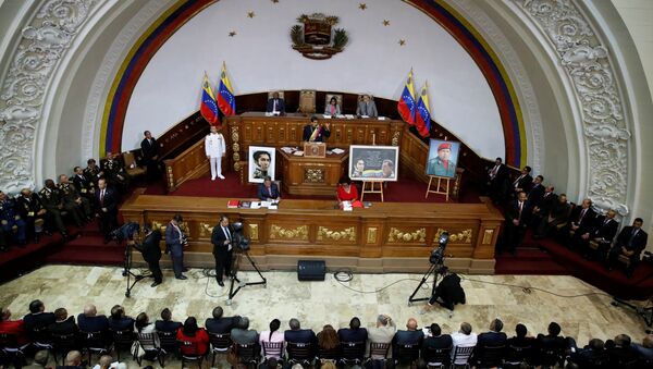 Sesión de la Asamblea Nacional Constituyente en Venezuela (archivo) - Sputnik Mundo