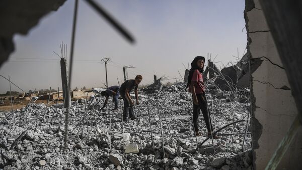 Situación en Al Raqa, Siria (archivo) - Sputnik Mundo